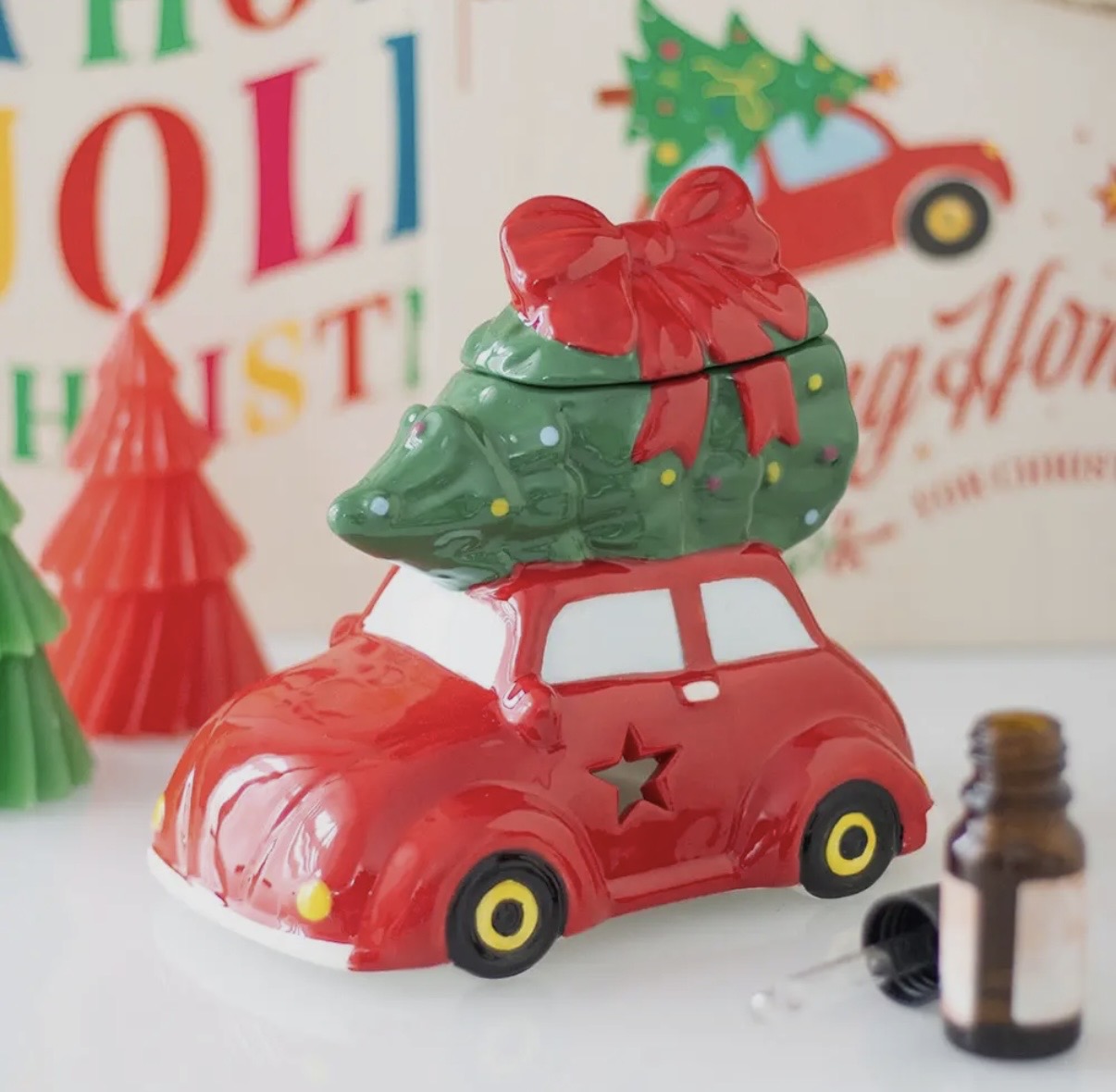 Brûle Parfum VOITURE DE NOËL