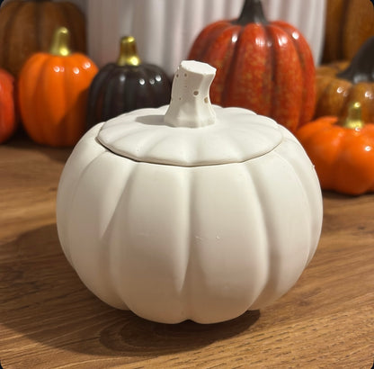 Bougie Citrouille Blanche