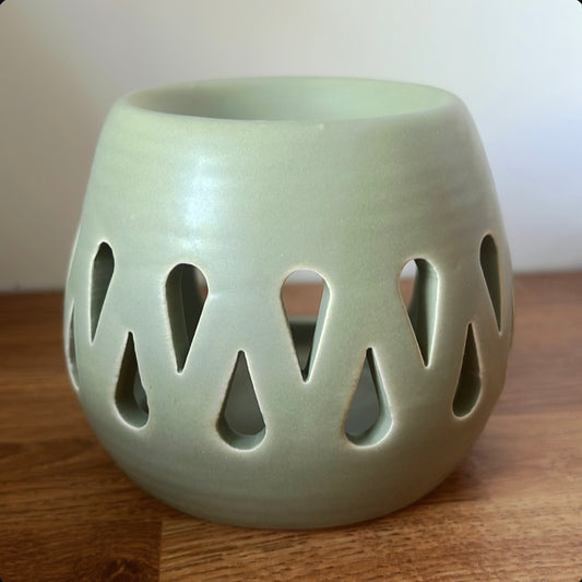 Moyen Brûle-Parfum vert kaki