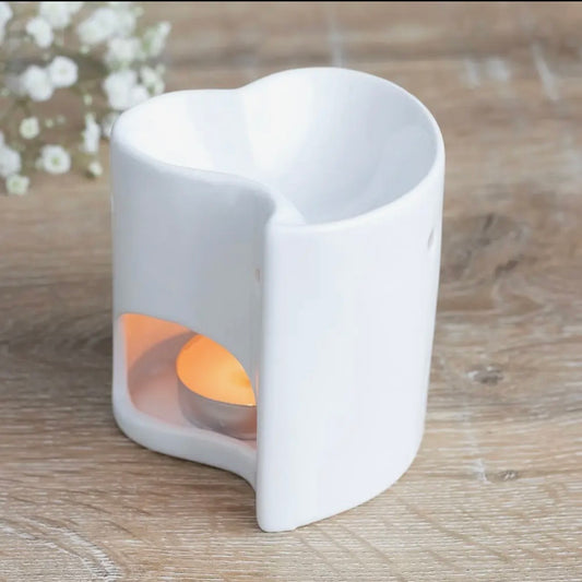 Brûle parfum Cœur blanc